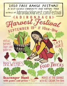 2020 Adirondack Harvest Festival Poster