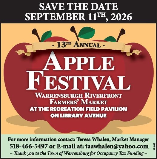 13th Annual Apple Festival event poster